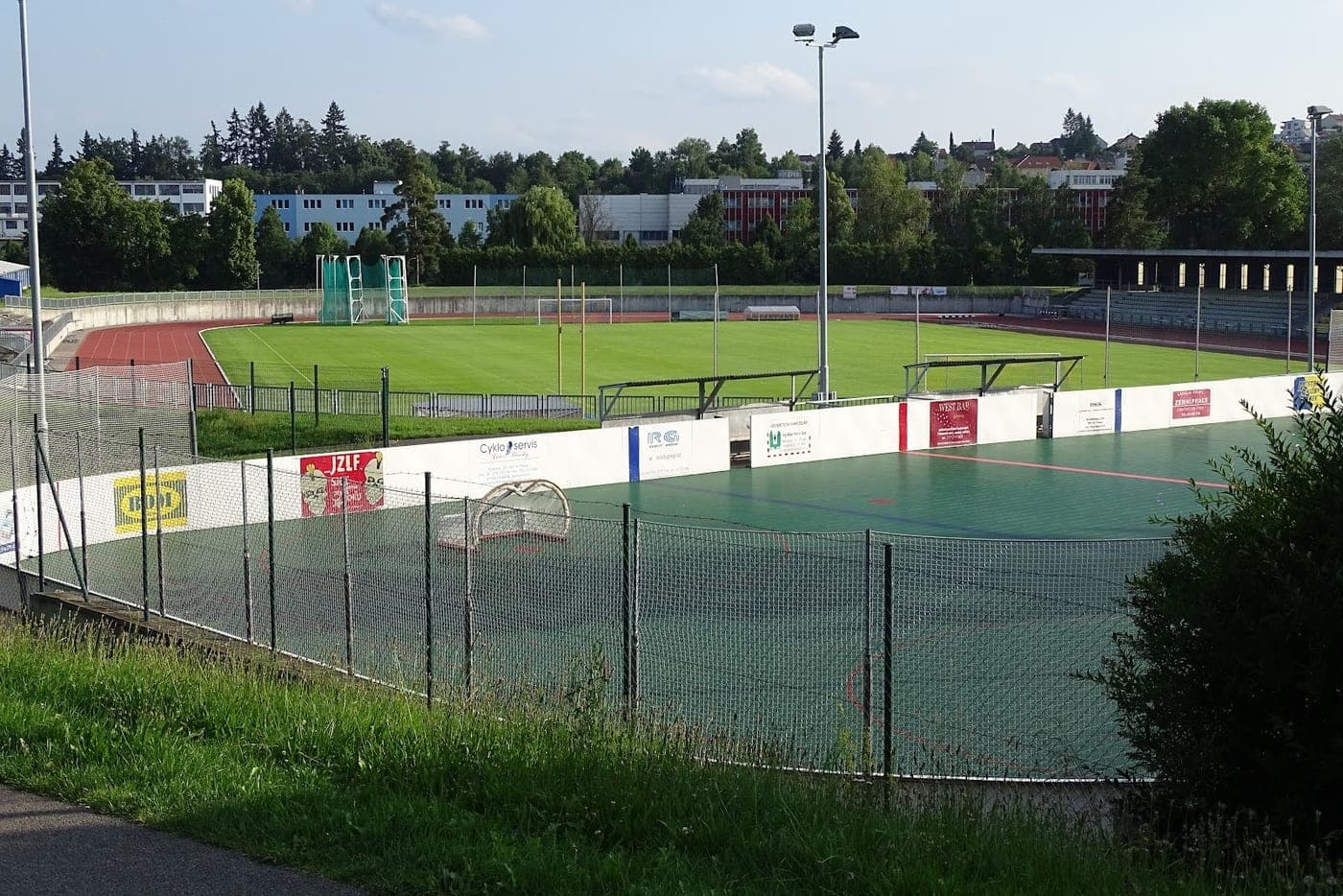 Lehkoatletický stadion Dukla — Písek
