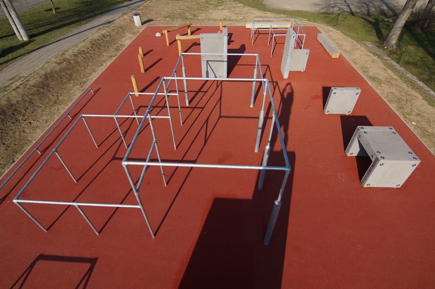 Parkourové hřiště — pohled 2