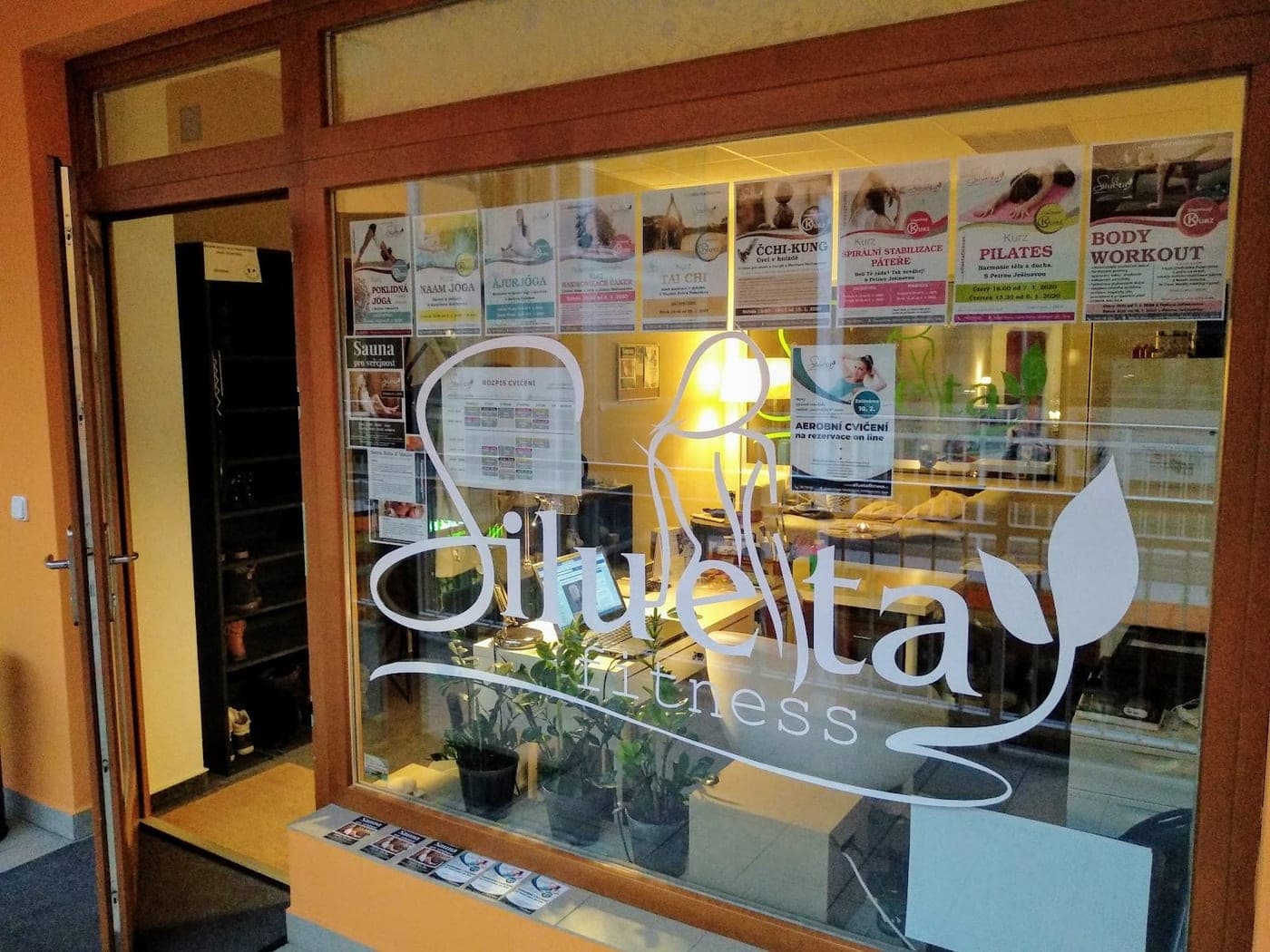 Silueta fitness — pohled 2