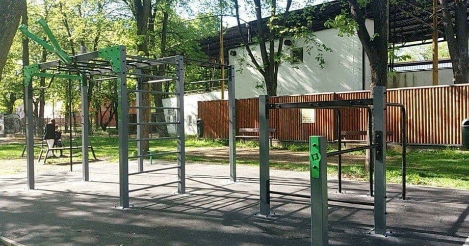 Workoutové hřiště na Výstavišti — Písek