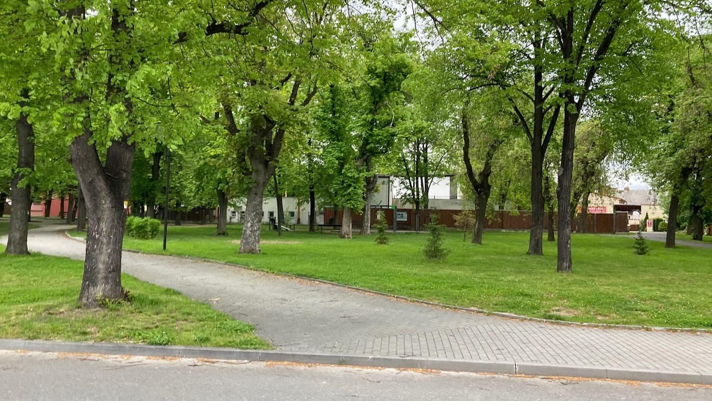 Workoutové hřiště na Výstavišti — pohled 2