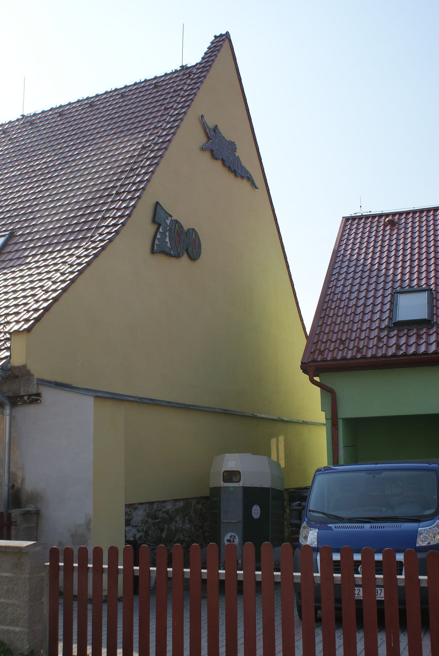 Krokodýlí zoo Protivín — pohled 2