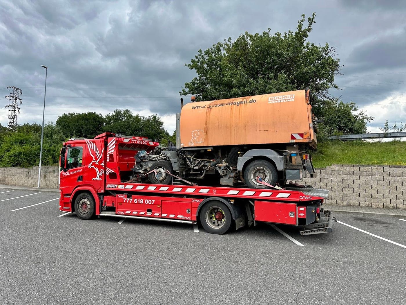 Truck Servis Trojan, servis nákladních automobilů — Písek
